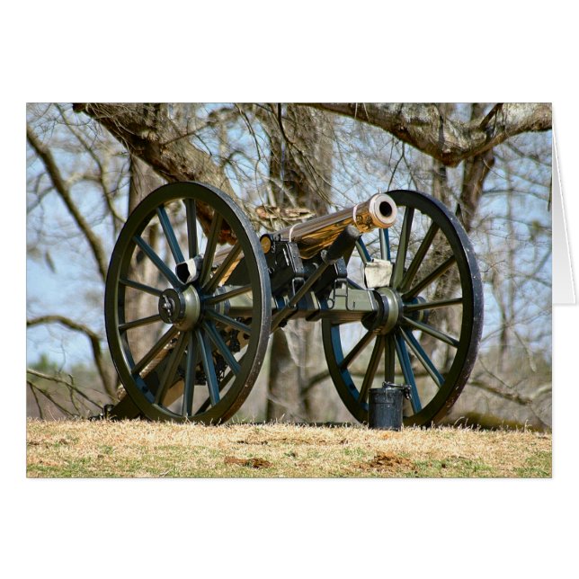 Cartão Brass Cannon (Frente Horizontal)