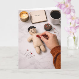 Cartão Breaking Up Is Hard To Do Over You Illustration