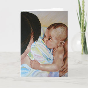Cartão Breastfeeding and Bonding - Greeting Card