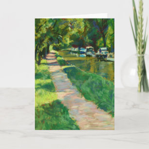 Cartão Brecon & Monmouth Canal Fine Art Greeting Card