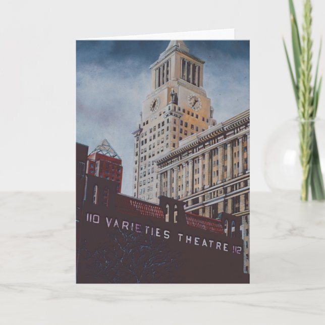 Cartão Breve encontro de Con Edison com Ruas. (Frente)