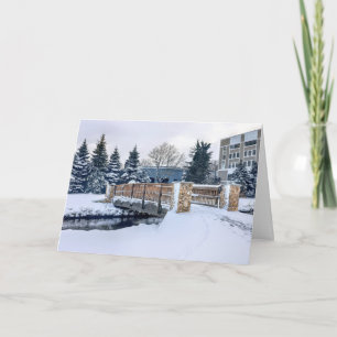 Cartão Brewster Gardens em fevereiro