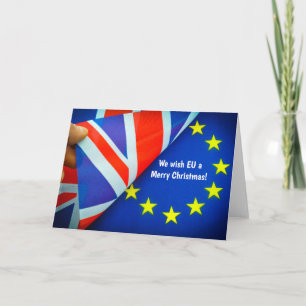 Cartão Brexit memorabilability for a major event Reino Un