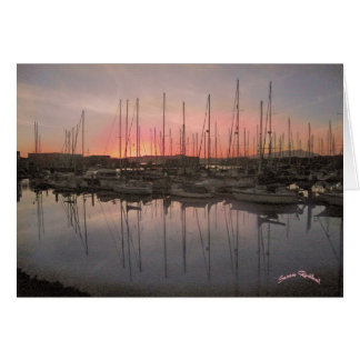 Cartão Brickyard /Cove Marina no Sunset