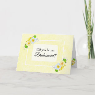 Cartão Bridesmaid  Proposal