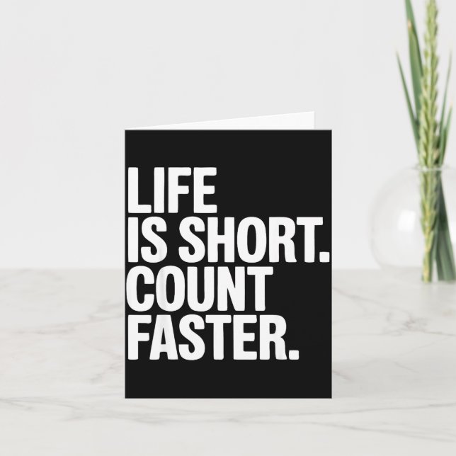 Cartão Bridge Player Funny Contract Bridge  (Frente)