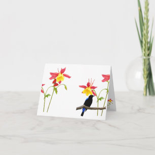 Cartão Bright Blank Note Card with envelope