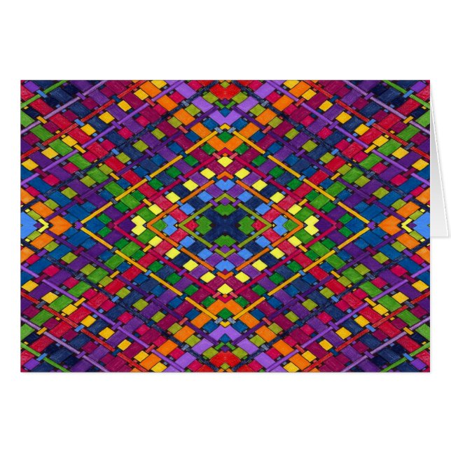 Cartão Bright Weave (Frente Horizontal)