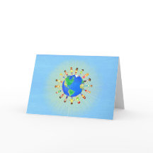 Bright World Notecards