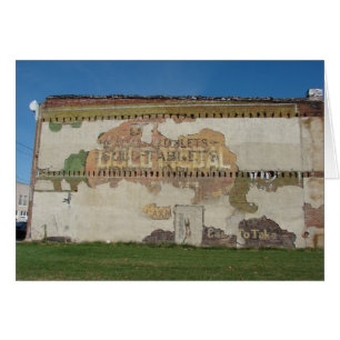 Cartão Brighton, Iowa Ghost Sign