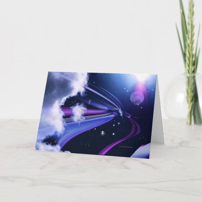 Cartão “Brilho da Lua #4”  (Frente)