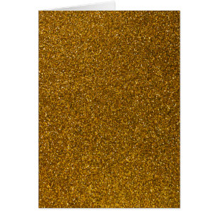 Cartão Brilho Dourado