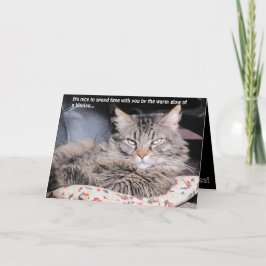 Cartão Brilho quente de todas aquelas velas