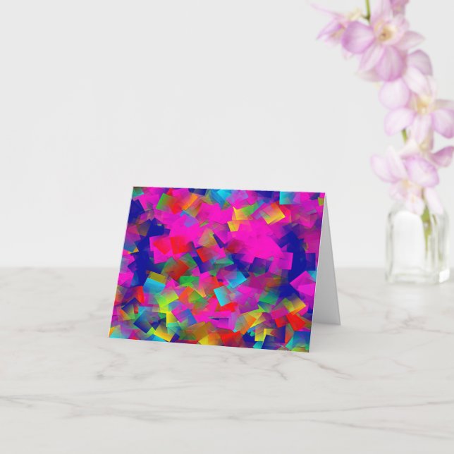 Cartão Brincando..... (Orquídea)