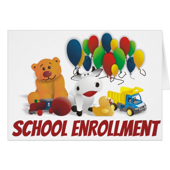 Cartão Brinquedo infantil (Frente Horizontal)