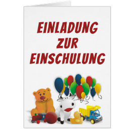 Cartão Brinquedo infantil