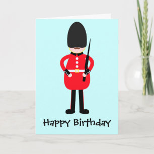 Cartão British Soldier