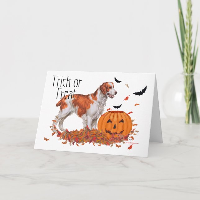 Cartão Brittany Halloween (Frente)