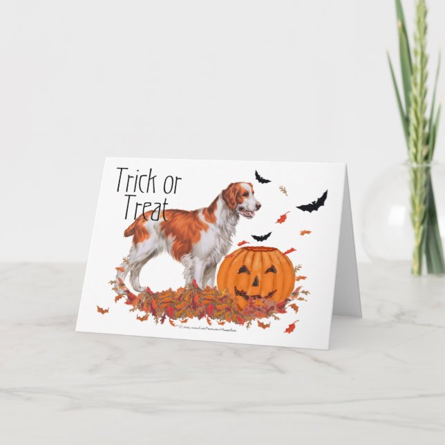 Cartão Brittany Halloween (Frente)