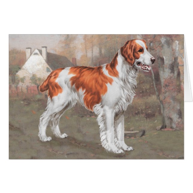 Cartão Brittany no Campo (Frente Horizontal)