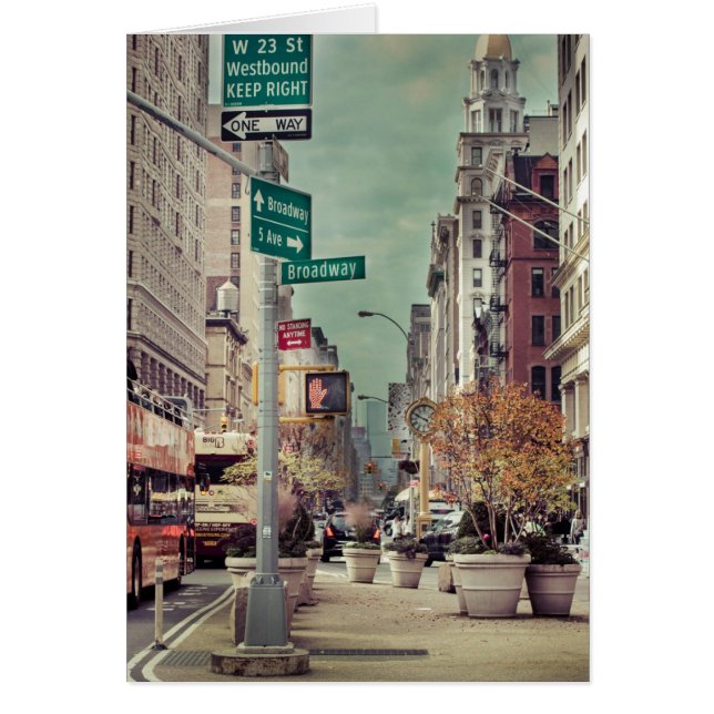 Cartão broadway (Frente)