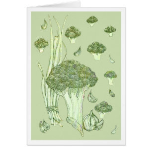 Cartão brócolos