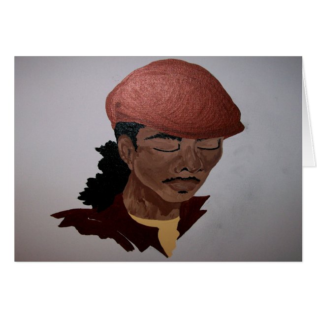 Cartão Brotha liso por Kenya Verrett (Frente Horizontal)