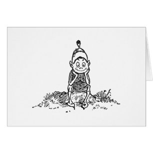 Cartão Brownie em uma ruptura