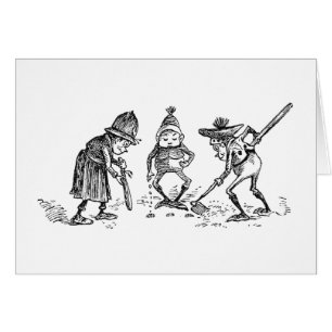 Cartão Brownies que plantam sementes cooperativa