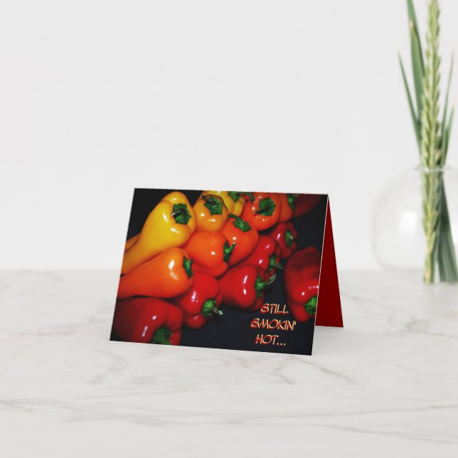 Cartão Brthday quente (Frente)