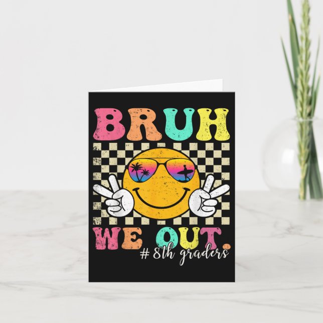 Cartão Bruh Nós Fizemos 8º Graduação Cl (Frente)