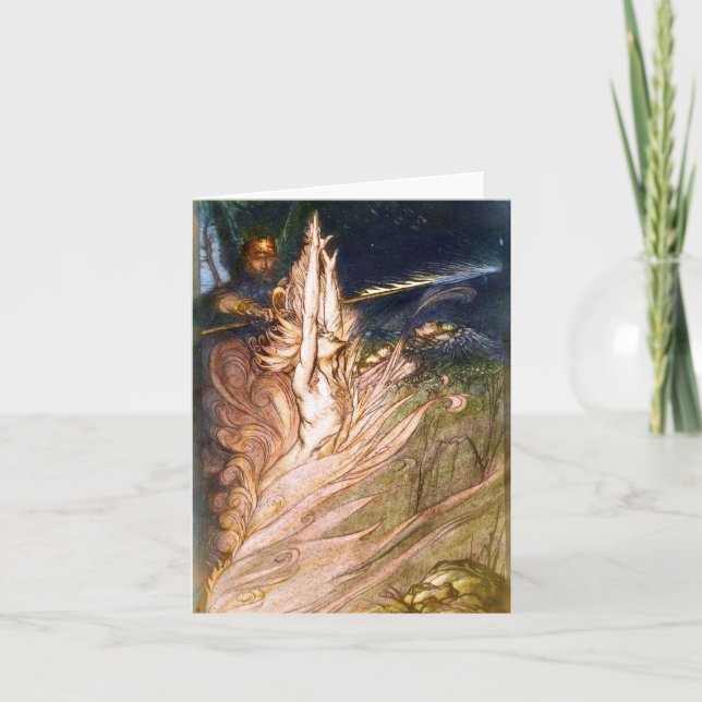 Cartão Brunhilde Notecard (Frente)