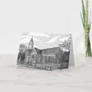 Cartão Bruton Parish Church, Williamsburg, Virginia