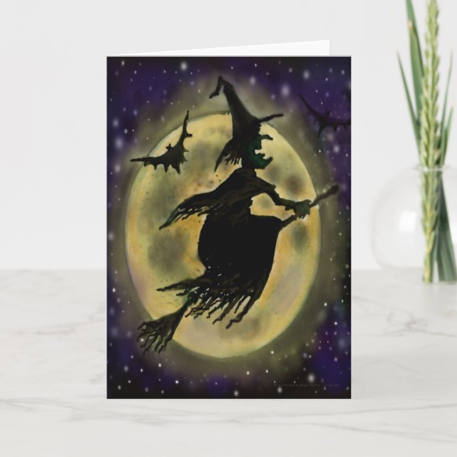 Cartão Bruxa (Frente)