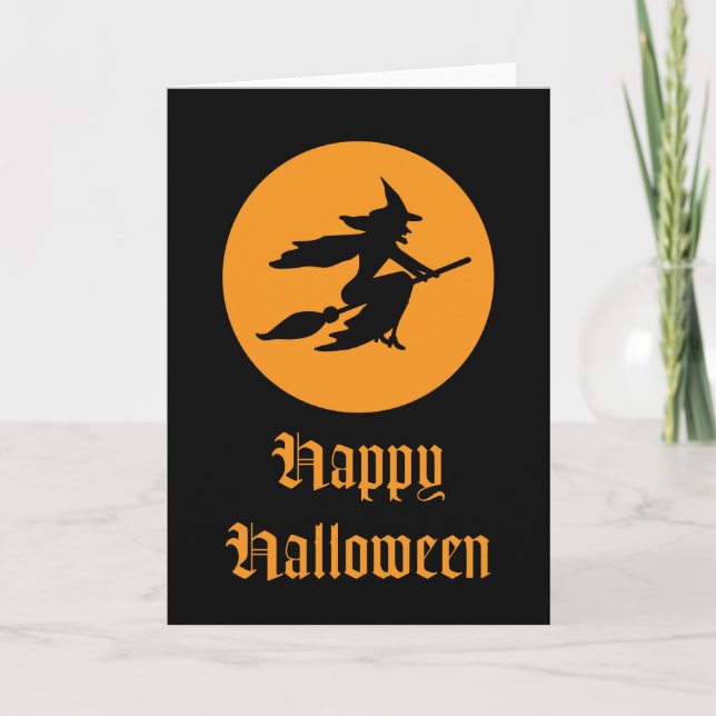 Cartão Bruxa (Frente)