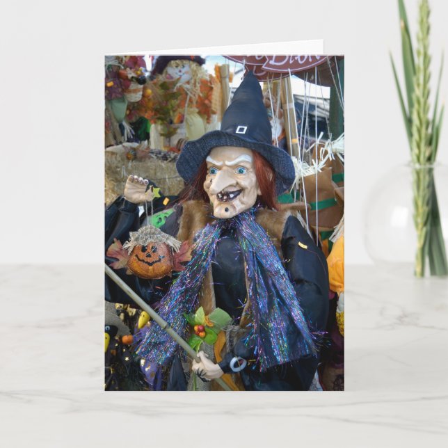 Cartão Bruxa (Frente)