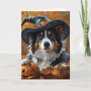 Cartão Bruxa Australiana Halloween