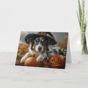 Cartão Bruxa Australiana Halloween