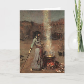 Cartão Bruxa do Dia das Bruxas