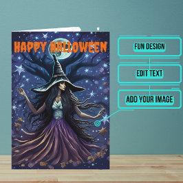 Cartão Bruxa Sedutora Halloween