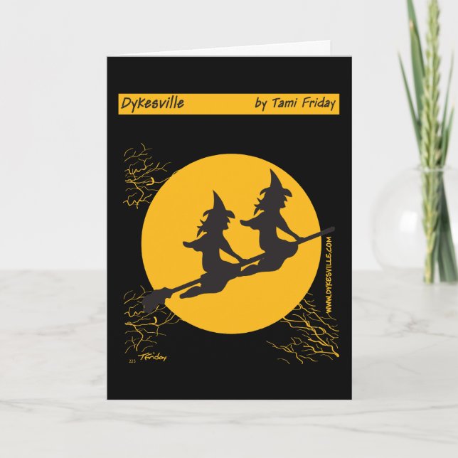 Cartão Bruxas de Womyn (Frente)