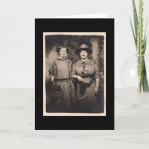 Cartão Bruxas Vintage