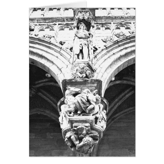 Cartão Bruxelas ornamentado (Frente)