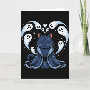 Cartão Bruxo de Meme de Gato Soky Fantasia Gatinho 