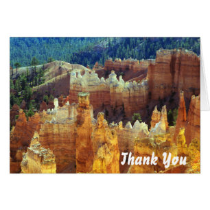 Cartão Bryce Canyon obrigado You