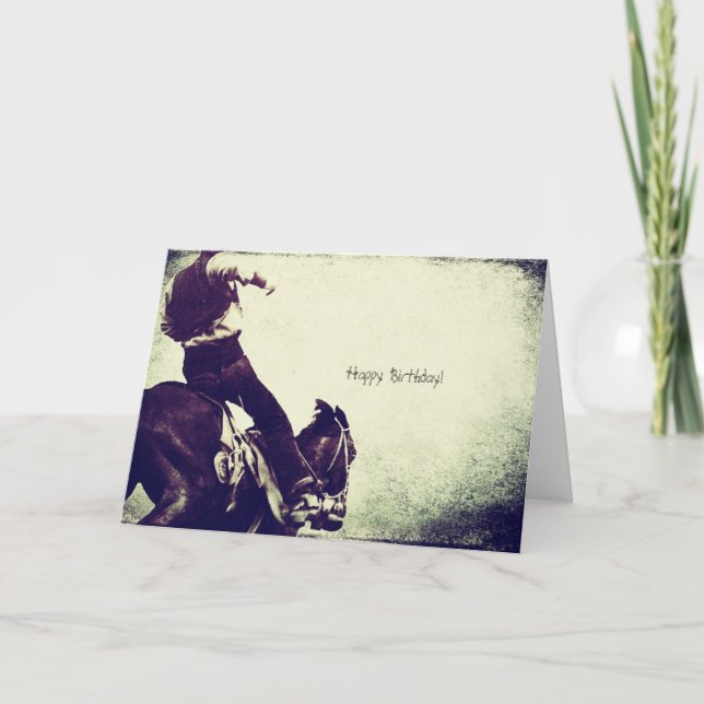Cartão Buckaroo, Aniversário (Frente)
