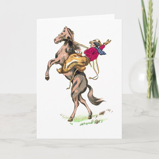 Cartão Buckaroo japonês antigo 6 (Frente)