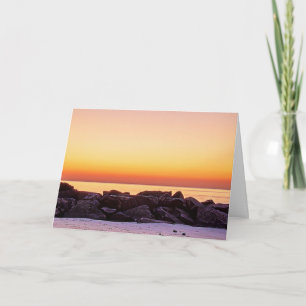 Cartão Buckroe Beach Sunrise
