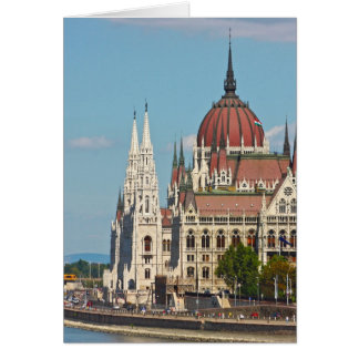 Cartão Budapeste, o edifício do Parlamento
