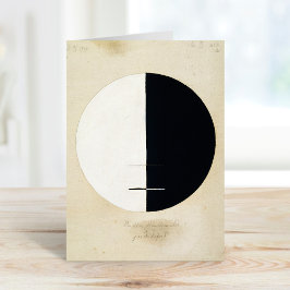 Cartão Budas Standpoint Earthly Life | Hilma af Klint